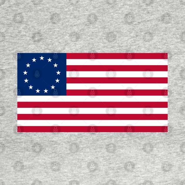 American Flag - Betsy Ross by  The best hard hat stickers 